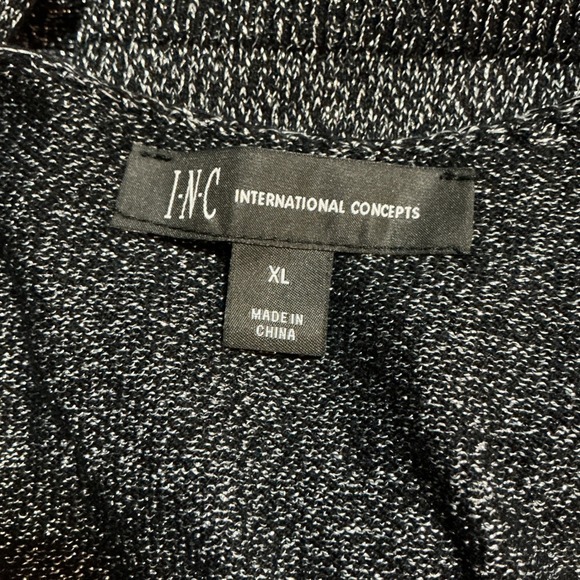 INC International Concepts‎ XL V Neck Sparkle Sweater Tunic Top - Picture 4 of 4